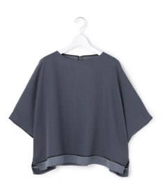 ICB L 【先行予約・WEB限定カラーあり】 FluidBackSatin クロップドブラウス