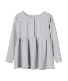 earth music&ecology ペプラムカットプルオーバー