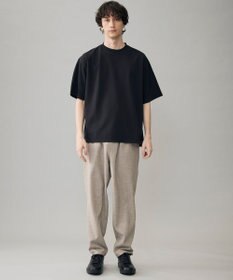 UNFILO MENS リネンライク イージーテーパード