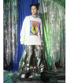 Green Parks ＦＡＮＴＡＳＩＡ／ポスタープリント裏毛プルオーバー