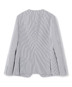 BEIGE， 【洗える・WEB限定】NEMESIA / ソフトサッカーノーカラージャケット