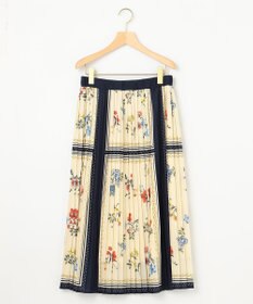 組曲 S スカーフパネルプリント スカート