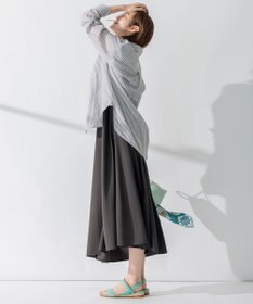 23区 L 【CLASSY. 9月号掲載/WEB限定カラーあり】LIBECO ベーシック シャツ