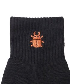 WEGO インセクト底パイルアンクルソックス