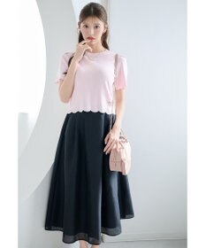 TOCCA 【鈴木ゆうかさん着用】IN VEIL スカート ブラック系