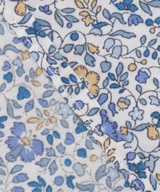 J.PRESS LADIES 【洗える】 LIBERTY Honeydew/Kate&Mil フリルネック ブラウス