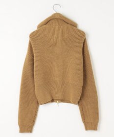 Feroux 【洗える・古畑星夏さん着用】フルジップ ニット