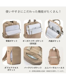 ACE BAGS & LUGGAGE ace. フィッテム レディースビジネスリュック エキスパンド A4 14.0インチPC 68684 エース