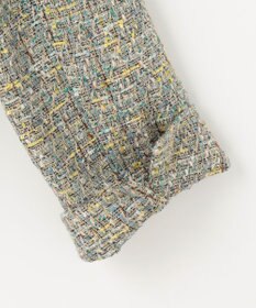 自由区 ラメノットファンシーツイード ジャケット