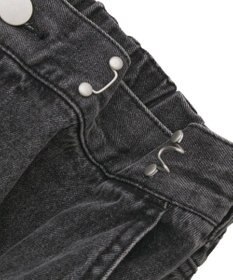 Green Parks タックワイドデニムパンツ