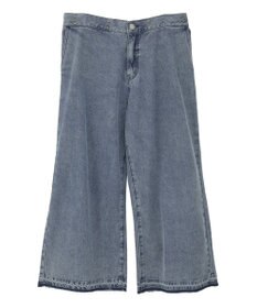 Green Parks タックワイドデニムパンツ