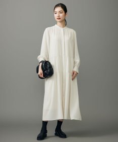 自由区 L シルキータッチティアード ドレス