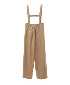 Green Parks サスペンダー付タックパンツ