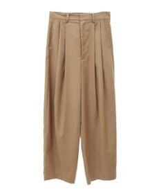 Green Parks サスペンダー付タックパンツ