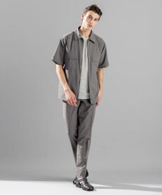 JOSEPH HOMME トップヘリンボンジャージー　クルーネックTシャツ