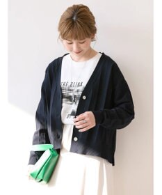 AMERICAN HOLIC 針抜きＶネックニットカーディガン