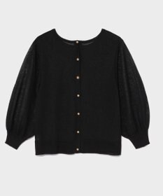 GRACE CONTINENTAL ラメシアーニットトップ