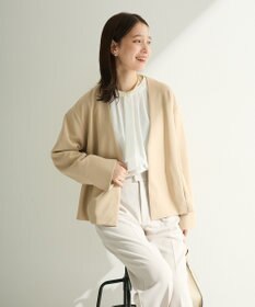 Green Parks Ｏ．洗えてストレッチ　ノーカラージャケット