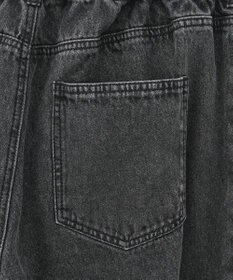 Green Parks タックワイドデニムパンツ