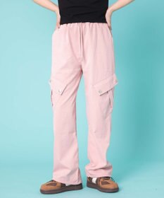 WEGO 【ウエストゴム】ビッグポケットカーゴパンツ