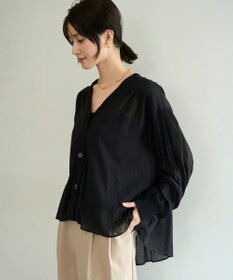 UNFILO シアーシャツ カーディガン