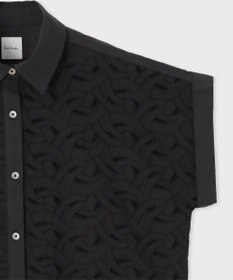 Paul Smith 【洗える】コットンレース 半袖シャツ