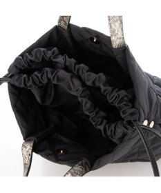 LA BAGAGERIE ドローストリング×キルト2WAYトート Sサイズ