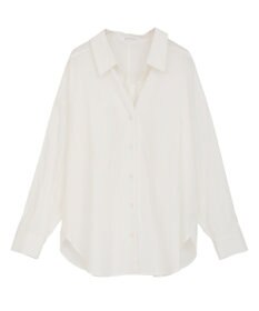 AMERICAN HOLIC 抜け衿スキッパーシャツ