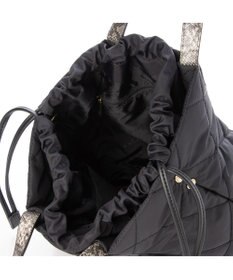 LA BAGAGERIE ドローストリング×キルト2WAYトート Sサイズ
