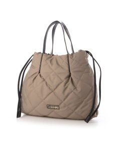 LA BAGAGERIE ドローストリング×キルト2WAYトート Sサイズ