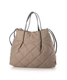 LA BAGAGERIE ドローストリング×キルト2WAYトート Sサイズ