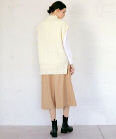 23区 【23区 lab.】アランパターン  ニットベスト