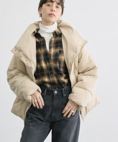 AMERICAN HOLIC リサイクル軽ポカ撥水加工スタンドショートコート