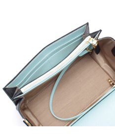 A.D.M.J. 【牛革】モーツァルト/バイカラーラウンドクラッチショルダー