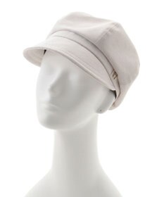 MOONBAT 【遮光100％/遮熱/UVカット】FURLA(フルラ)アーチロゴ キャスケット 帽子 無地 サイズ調整可能/手洗い可能/日本製