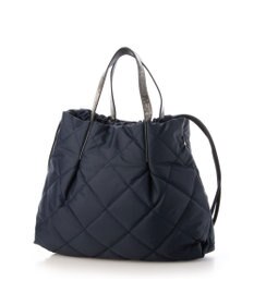 LA BAGAGERIE ドローストリング×キルト2WAYトート Sサイズ