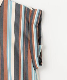 NAVE 【Nave 　洗える】ワイドストライプ ブラウス