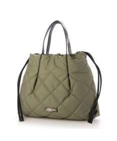 LA BAGAGERIE ドローストリング×キルト2WAYトート Sサイズ