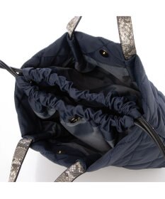 LA BAGAGERIE ドローストリング×キルト2WAYトート Sサイズ