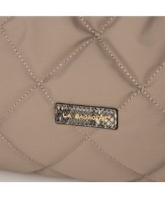 LA BAGAGERIE ドローストリング×キルト2WAYトート Sサイズ