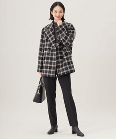 自由区 S BALLIループミルドチェック コート