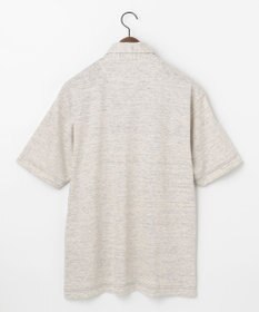 JOSEPH ABBOUD MOUNTAIN 【SPACE／UNISEX】リネンハニカム ポロシャツ