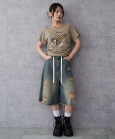 WEGO ヴィンテージライクドロストちびT