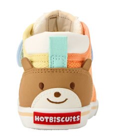 MIKI HOUSE HOT BISCUITS 【14-15cm】 顔ドン メッシュ素材 セカンド ベビーシューズ