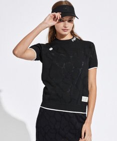 PW CIRCULUS 【WOMEN】ジラフメッシュ ニット ゴルフウェア レディース
