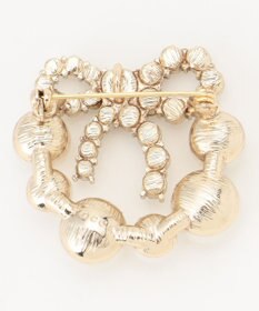 TOCCA 【2WAY】PROMISE PEARL RIBBON BROOCH NECKLACE ブローチ ネックレス