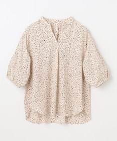 ANY ドルマンスキッパードットブラウス
