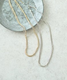 AMERICAN HOLIC ２連チェーンネックレス