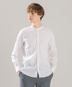 JOSEPH HOMME リネンストレッチブロード　長袖ＢＡＮＤ