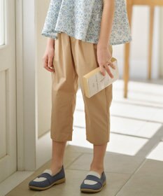 組曲 KIDS 【110-140㎝】バックリボンクロップド パンツ